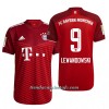 Camiseta de fútbol FC Bayern de Múnich Robert Lewandowski 9 Primera Equipación 2021/22 - Hombre